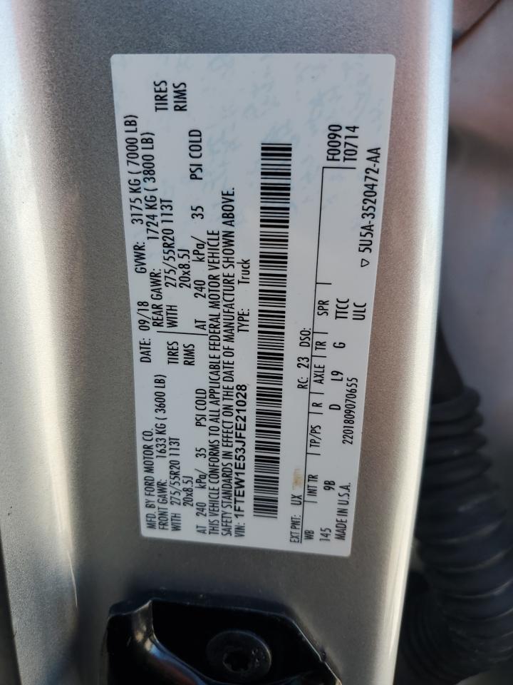 2018 FORD F-150