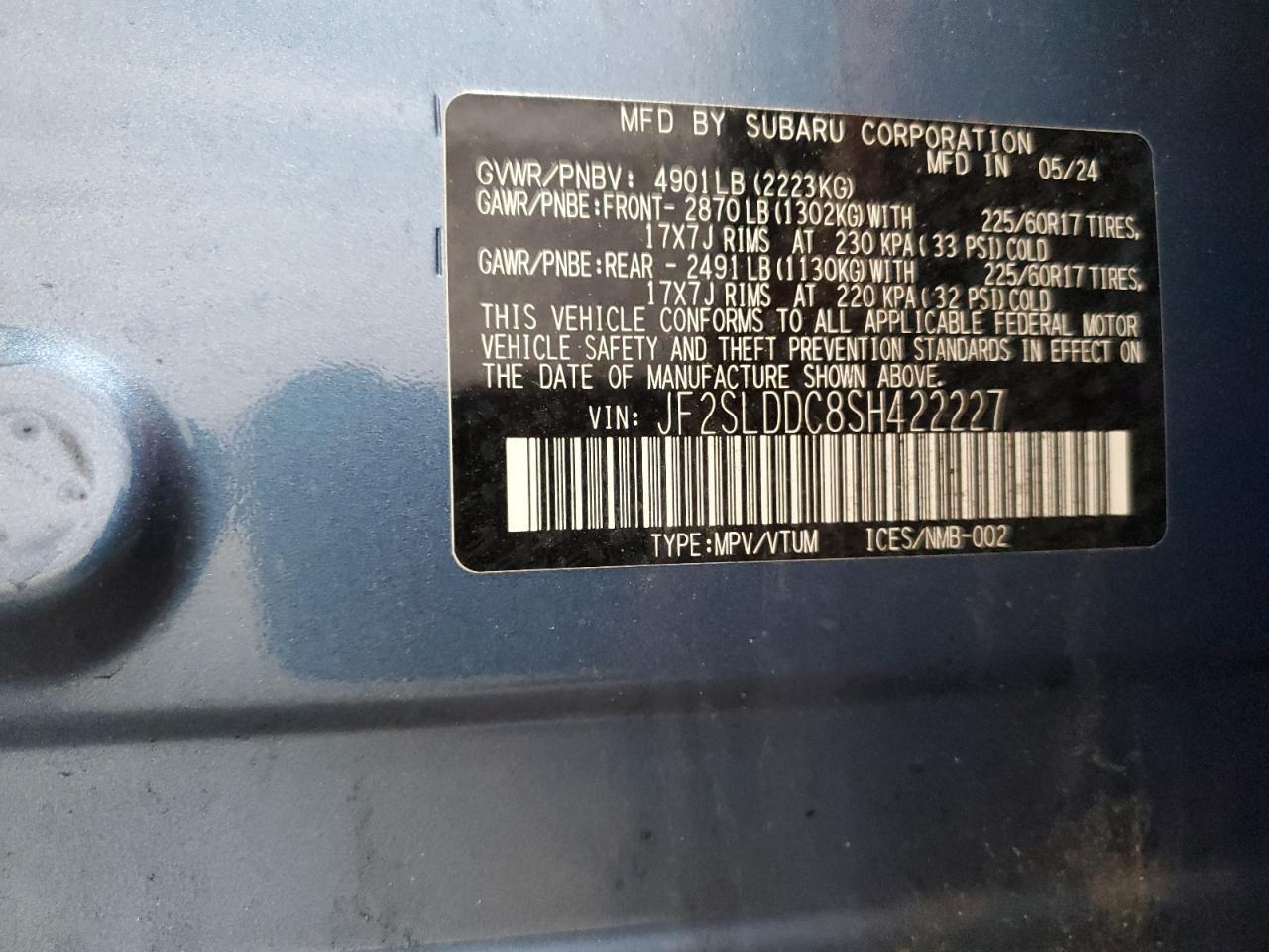 2025 SUBARU FORESTER