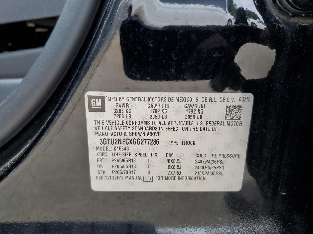 2016 GMC Sierra