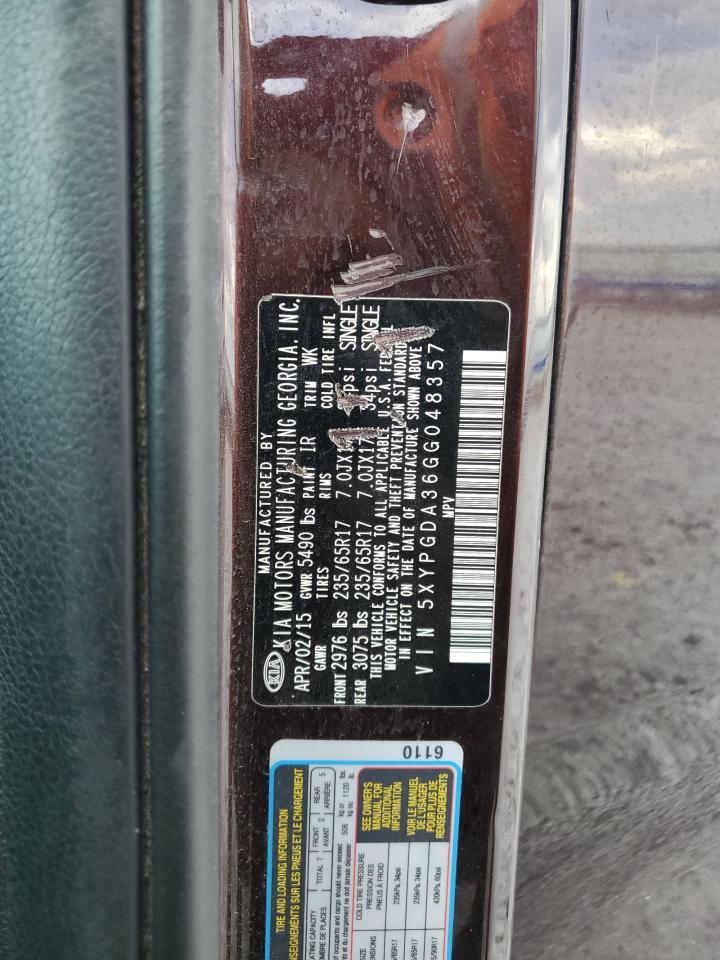 2016 KIA SORENTO