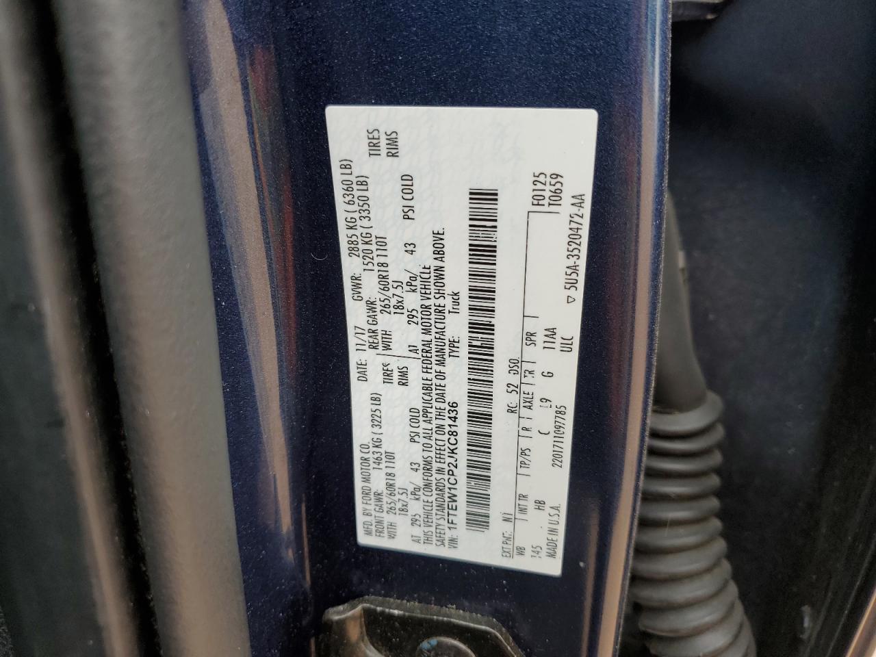 2018 FORD F-150