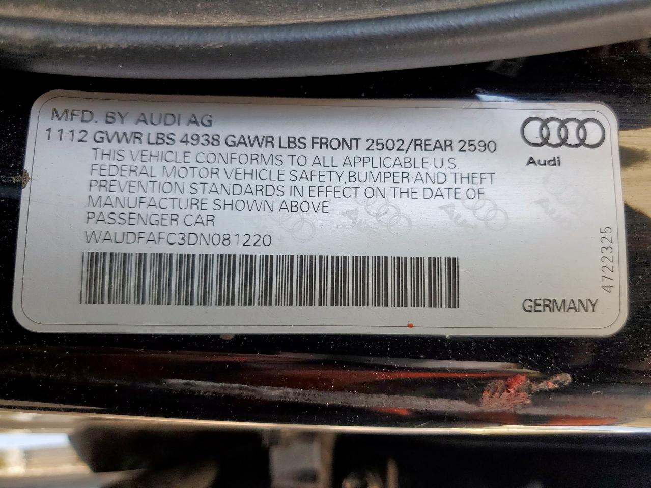 2013 AUDI A6