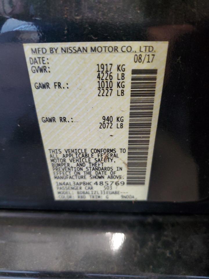 2017 NISSAN ALTIMA