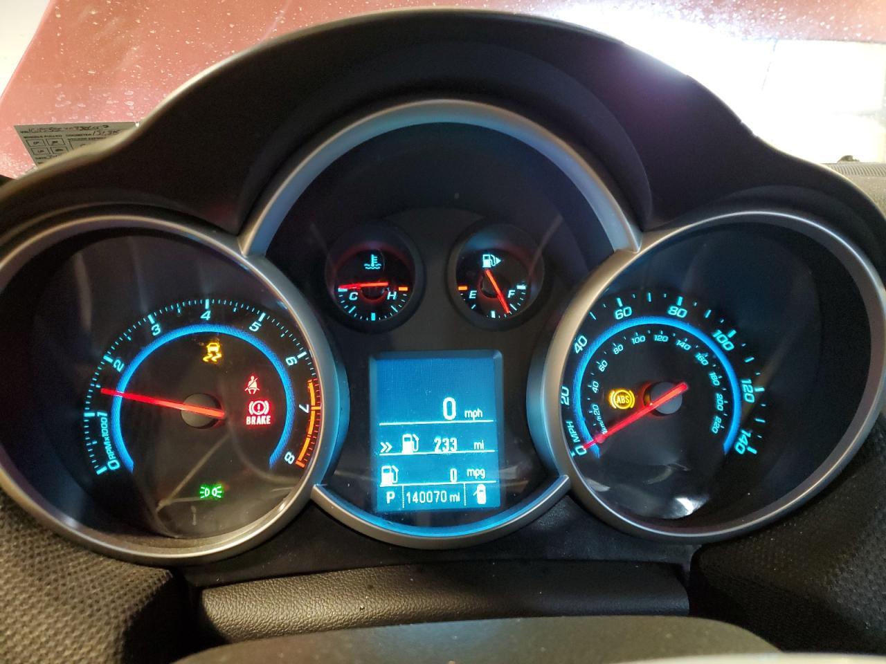 2012 CHEVROLET CRUZE