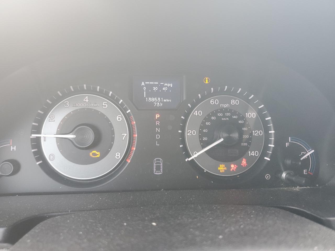 2012 HONDA ODYSSEY
