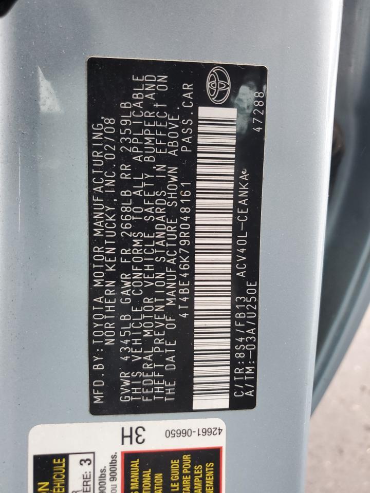 2009 TOYOTA CAMRY