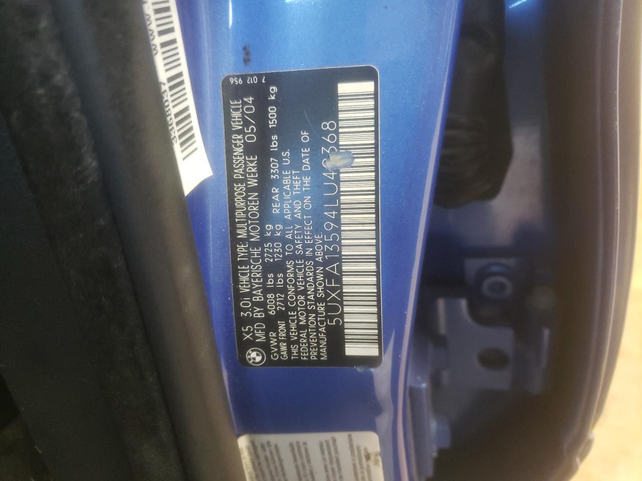 2004 BMW X5