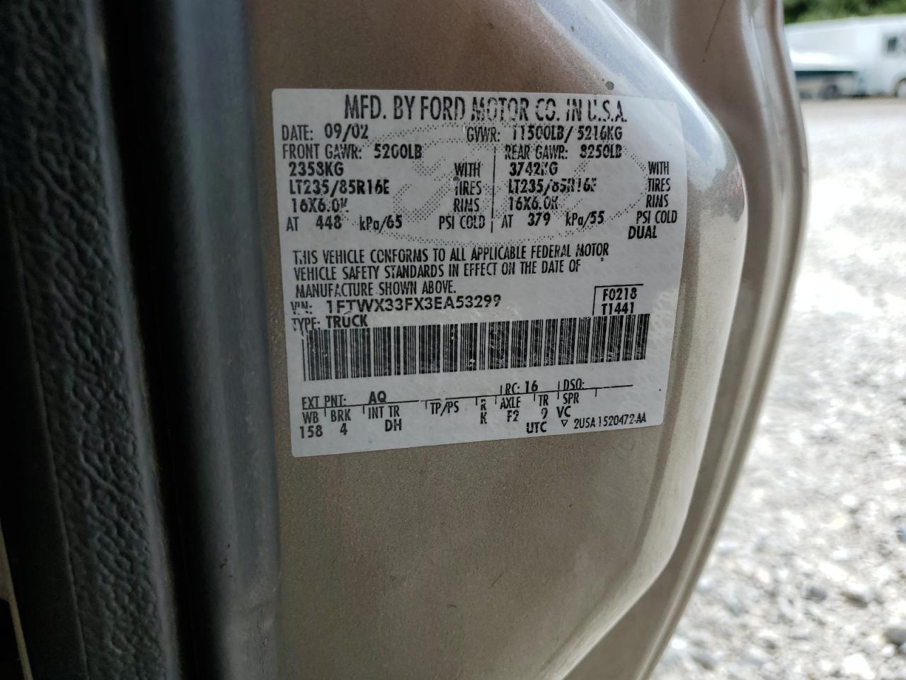 2003 FORD F-350