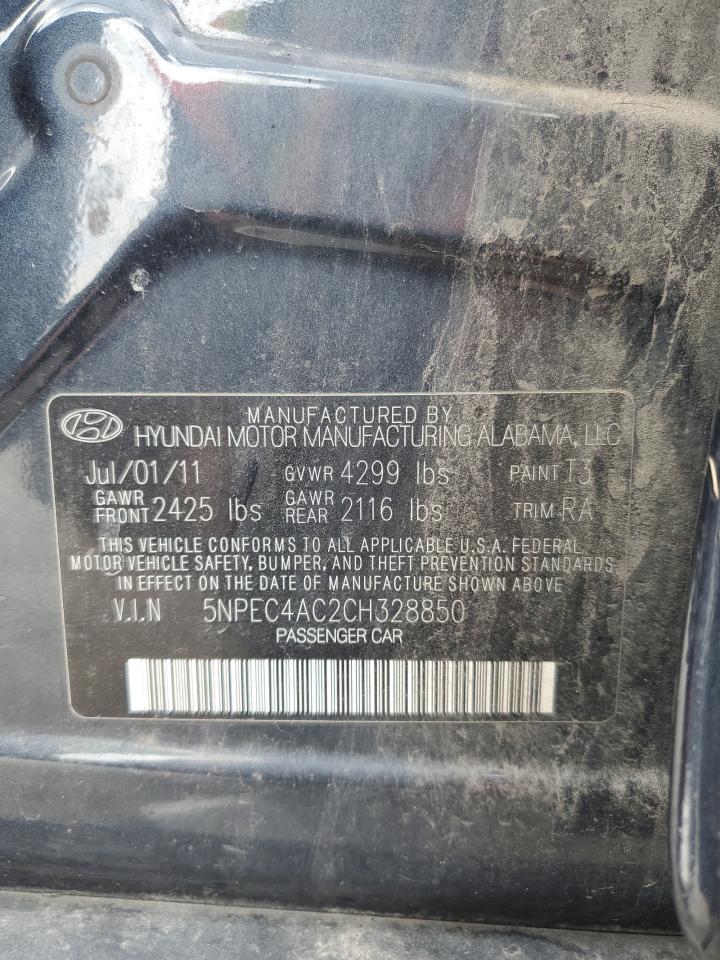 2012 HYUNDAI SONATA
