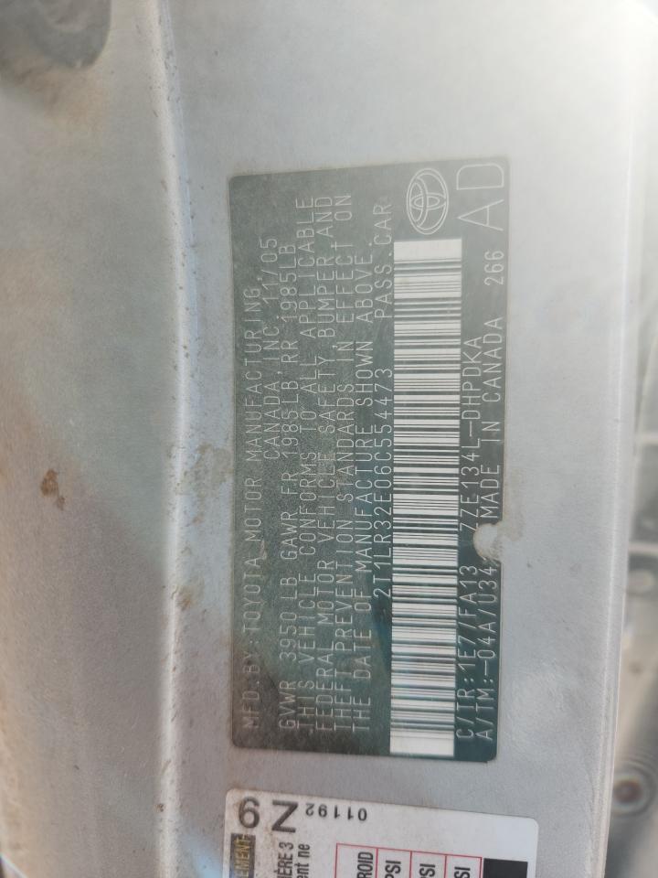 2006 TOYOTA COROLLA