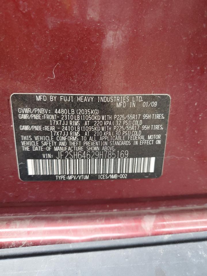 2009 SUBARU FORESTER