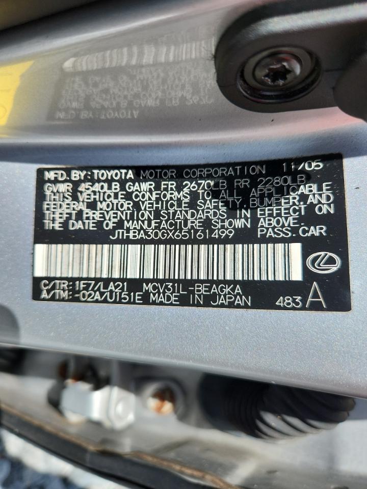2006 LEXUS ES 330