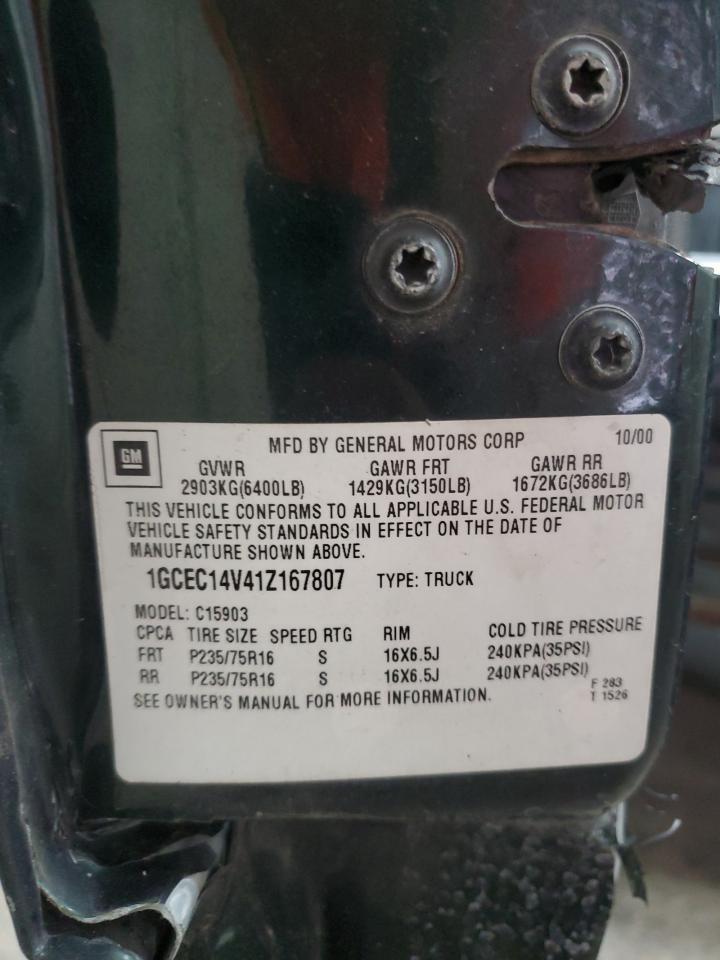 2001 CHEVROLET Silverado