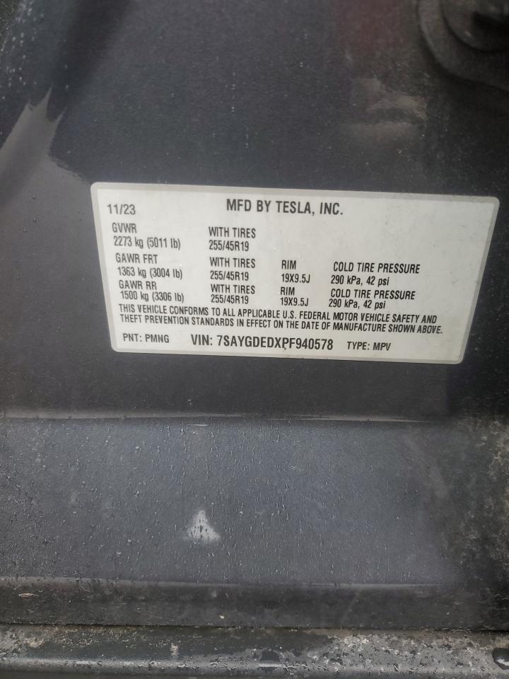 2023 TESLA MODEL Y