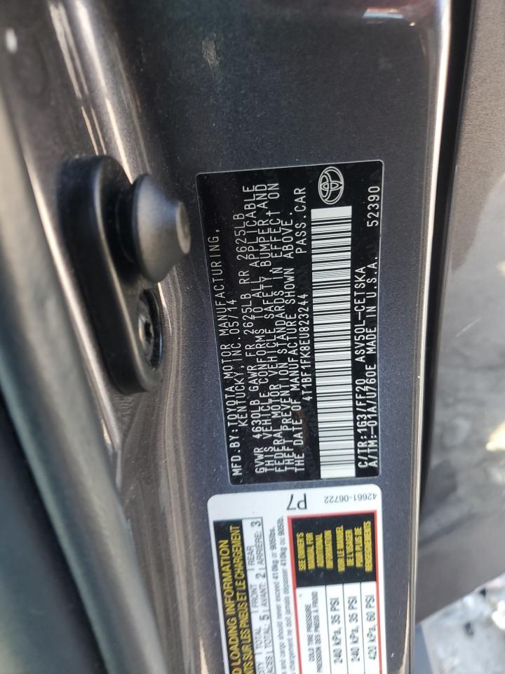 2014 TOYOTA CAMRY