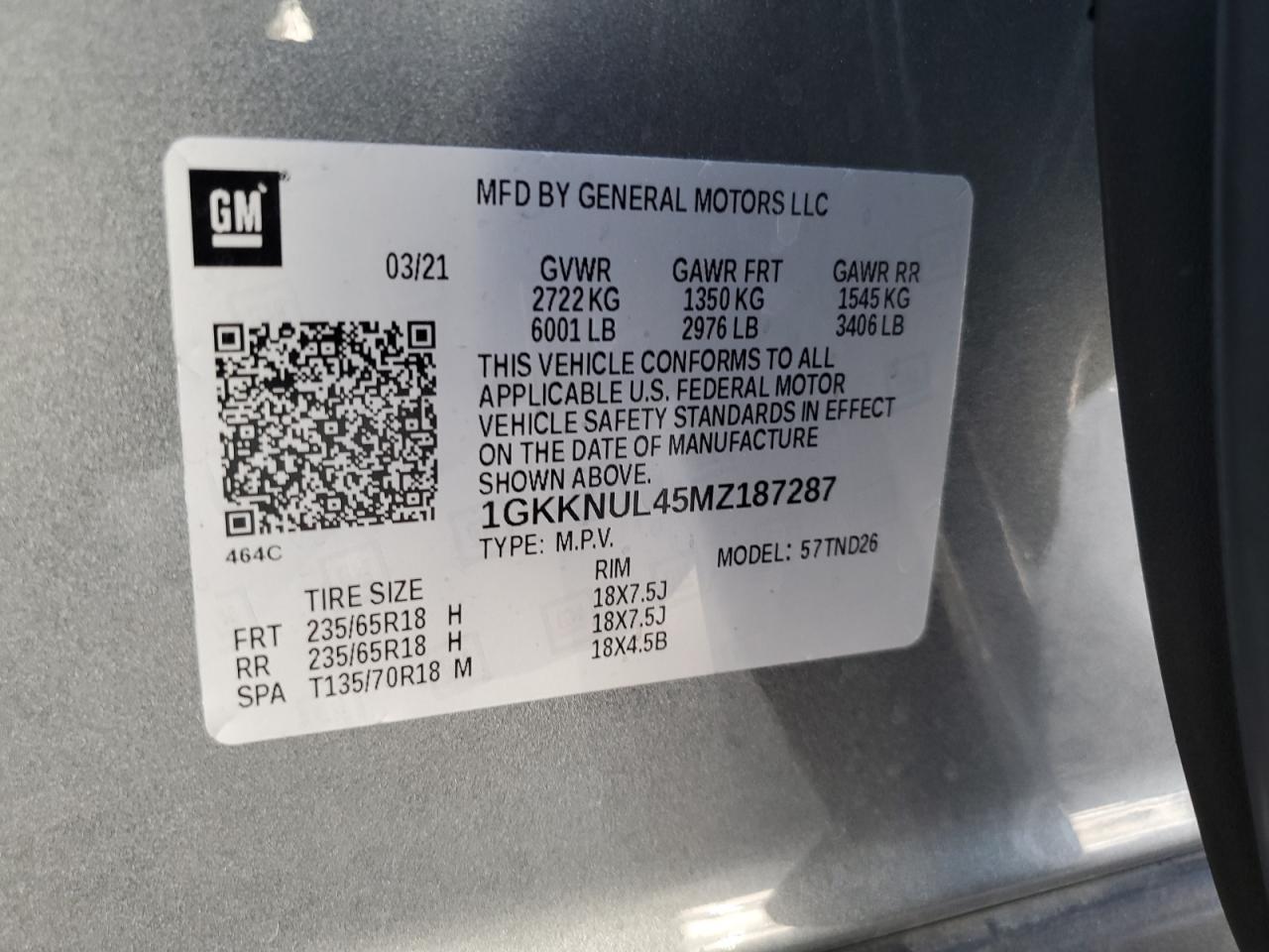 2021 GMC ACADIA