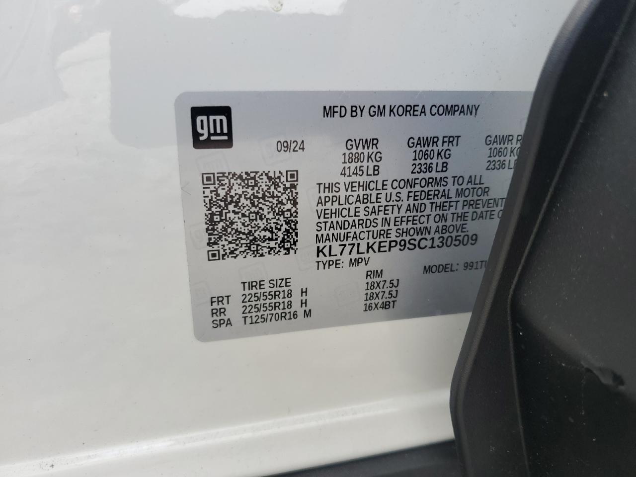 2025 CHEVROLET TRAX