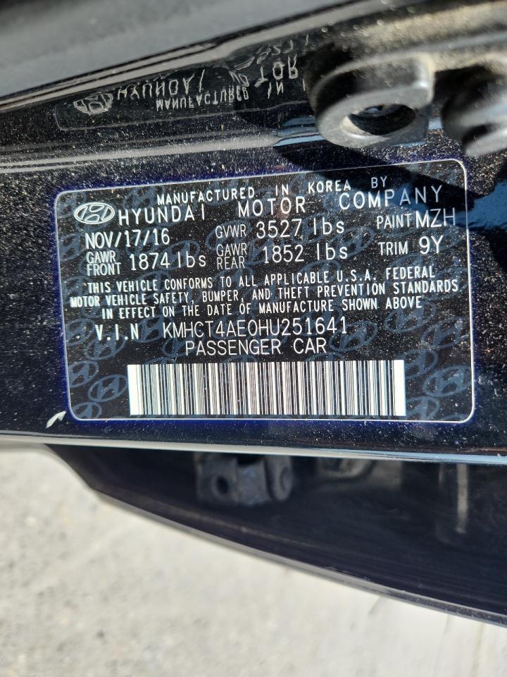 2017 HYUNDAI ACCENT