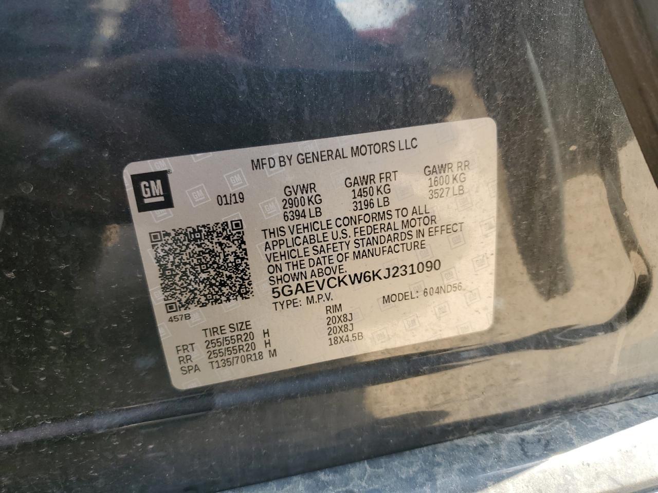 2019 BUICK ENCLAVE