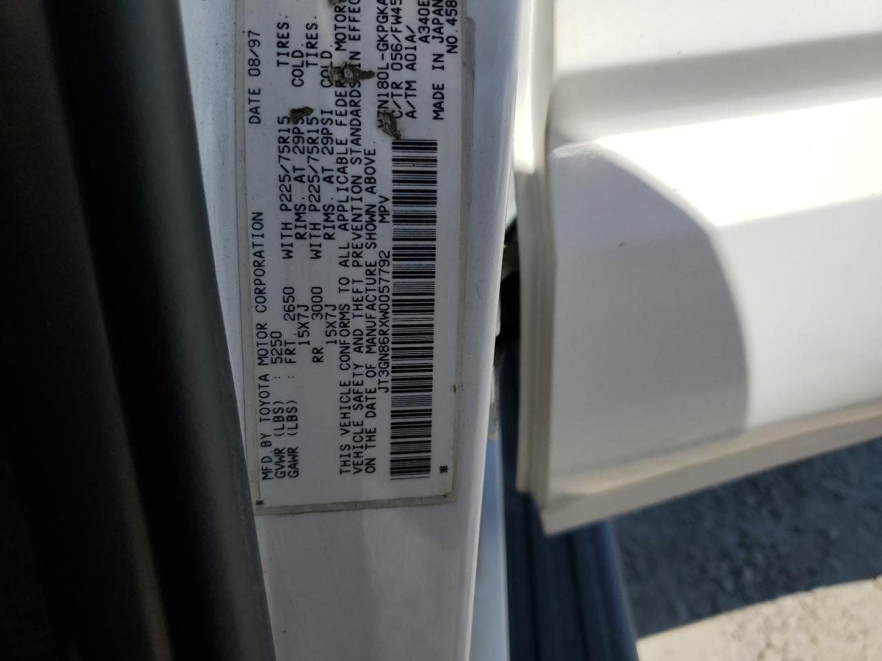 1998 TOYOTA 4Runner