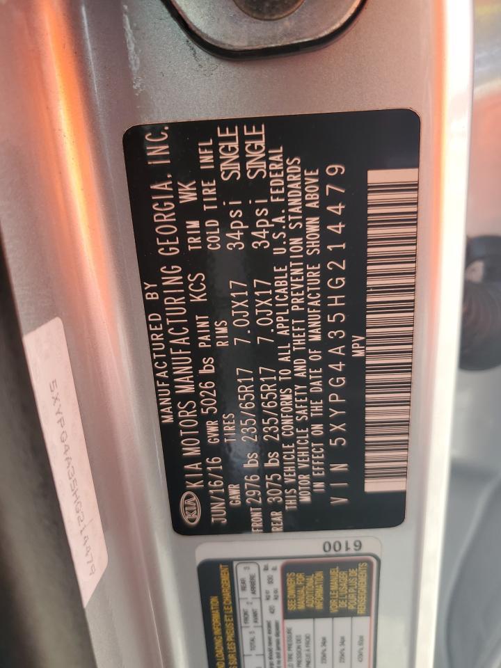 2017 KIA SORENTO