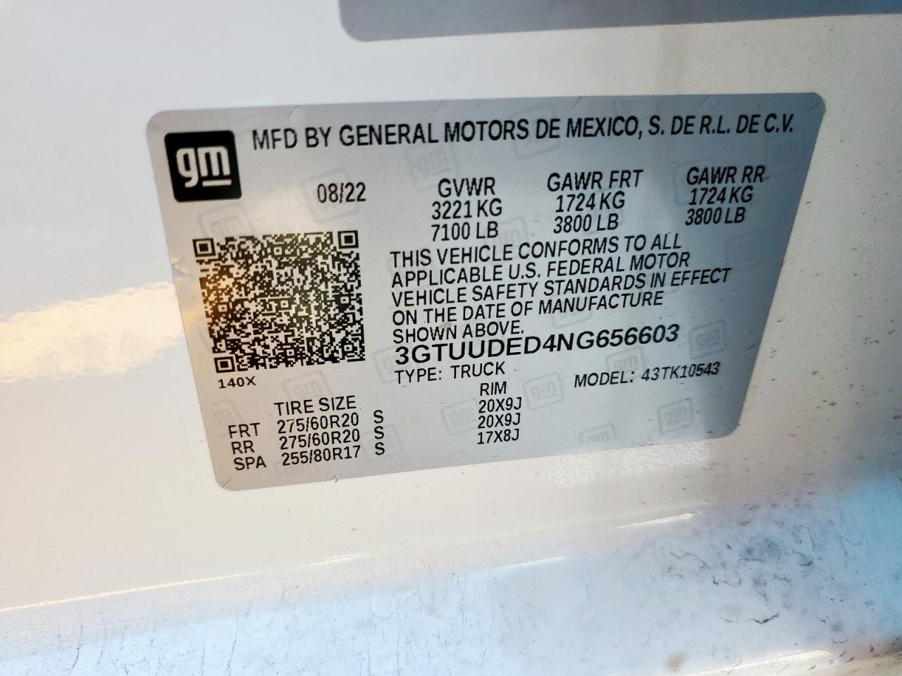 2022 GMC Sierra