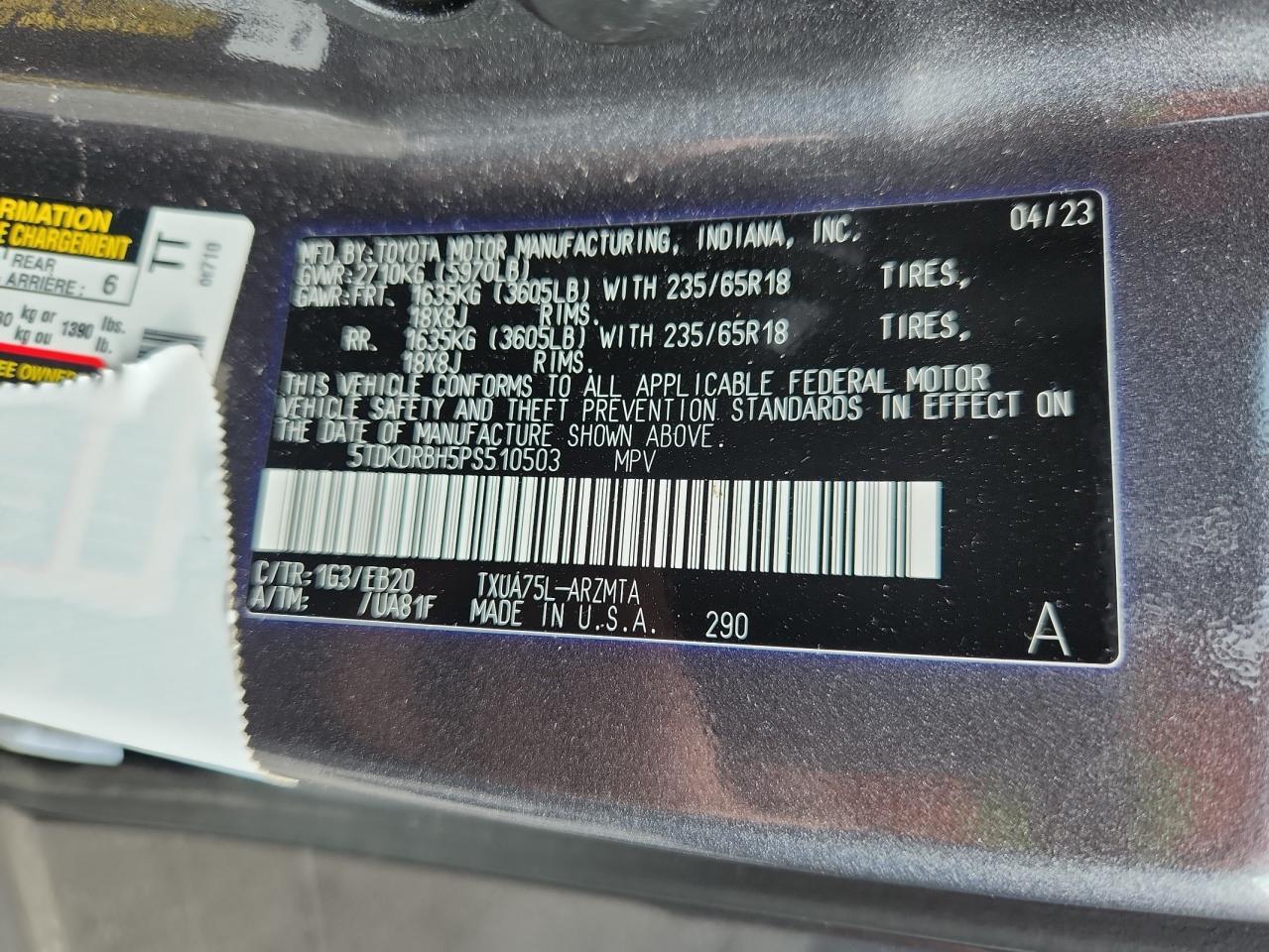 2023 TOYOTA HIGHLANDER
