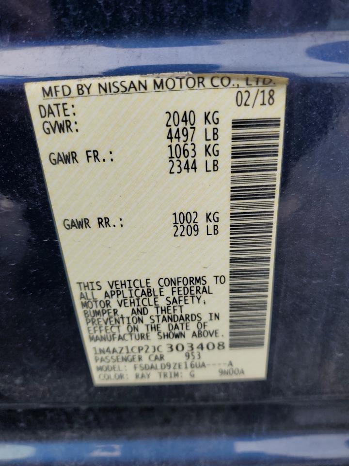 2018 NISSAN LEAF