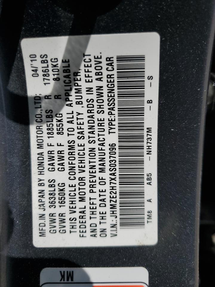 2010 HONDA Insight
