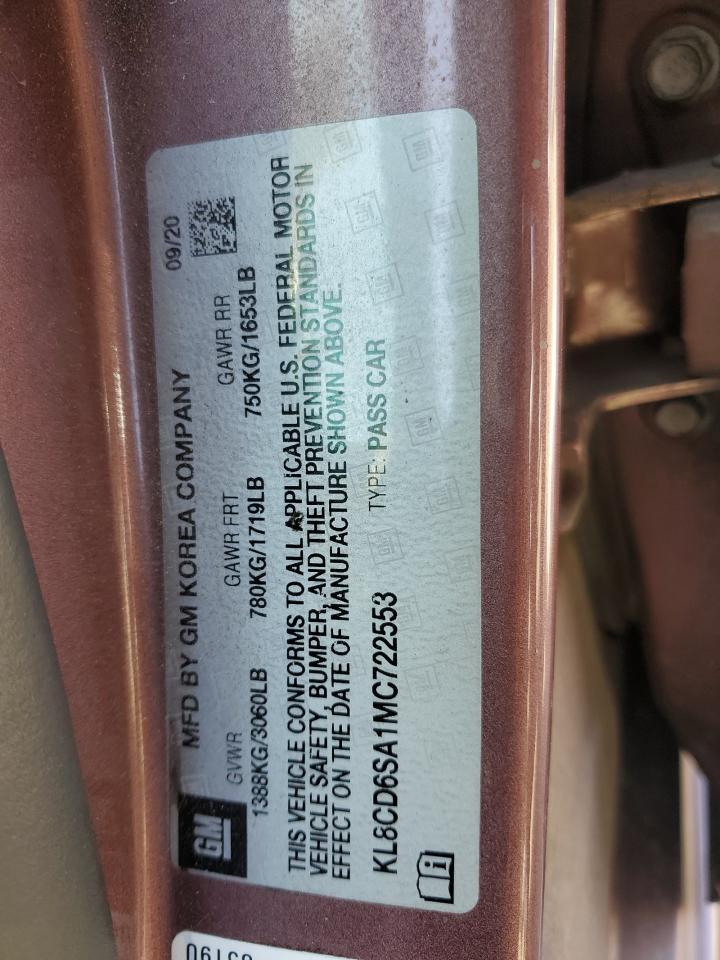 2021 CHEVROLET Spark
