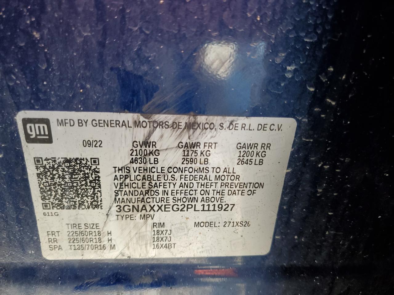 2023 CHEVROLET EQUINOX