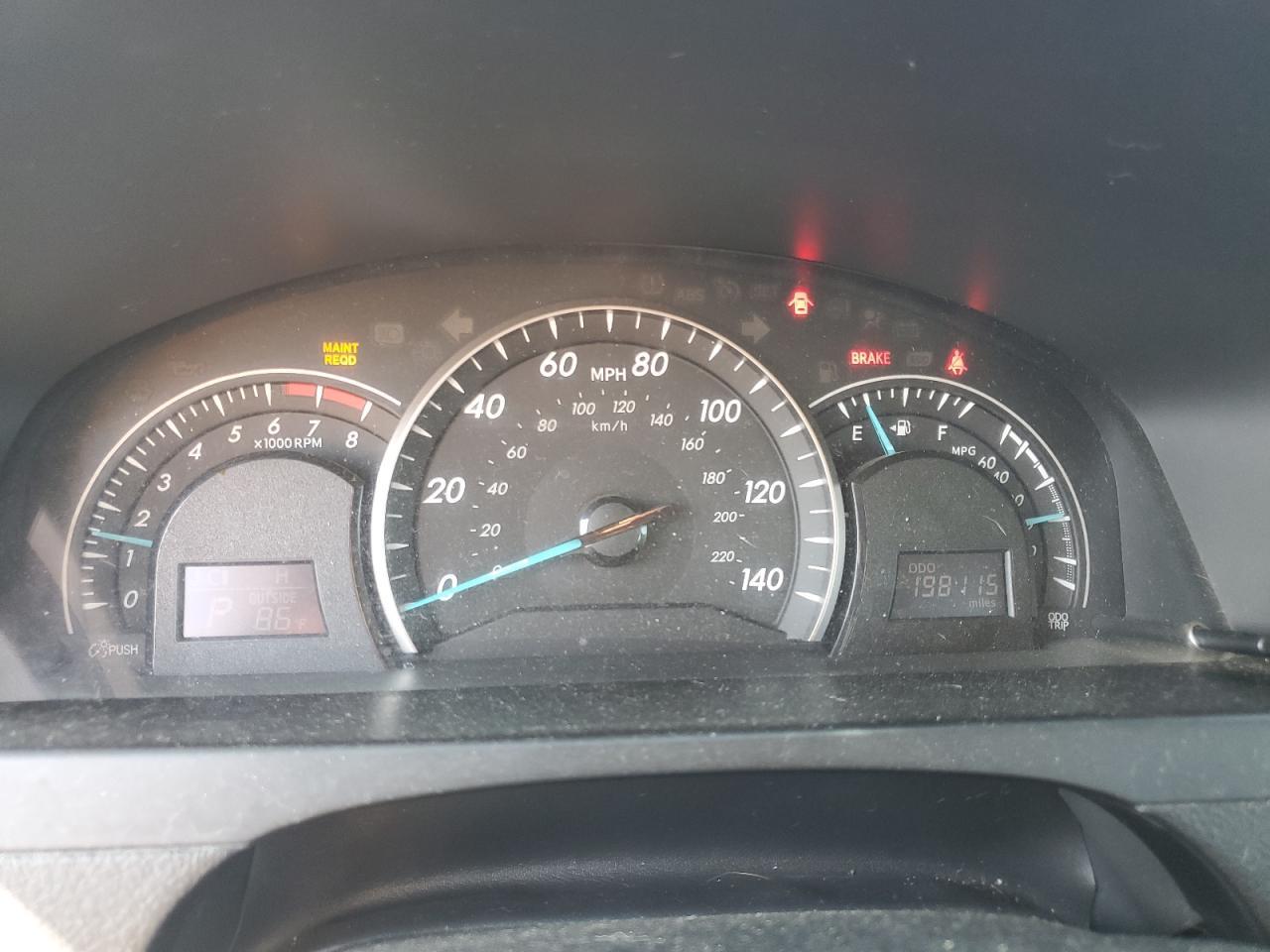 2012 TOYOTA CAMRY
