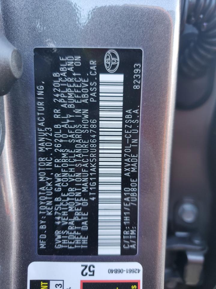 2024 TOYOTA CAMRY