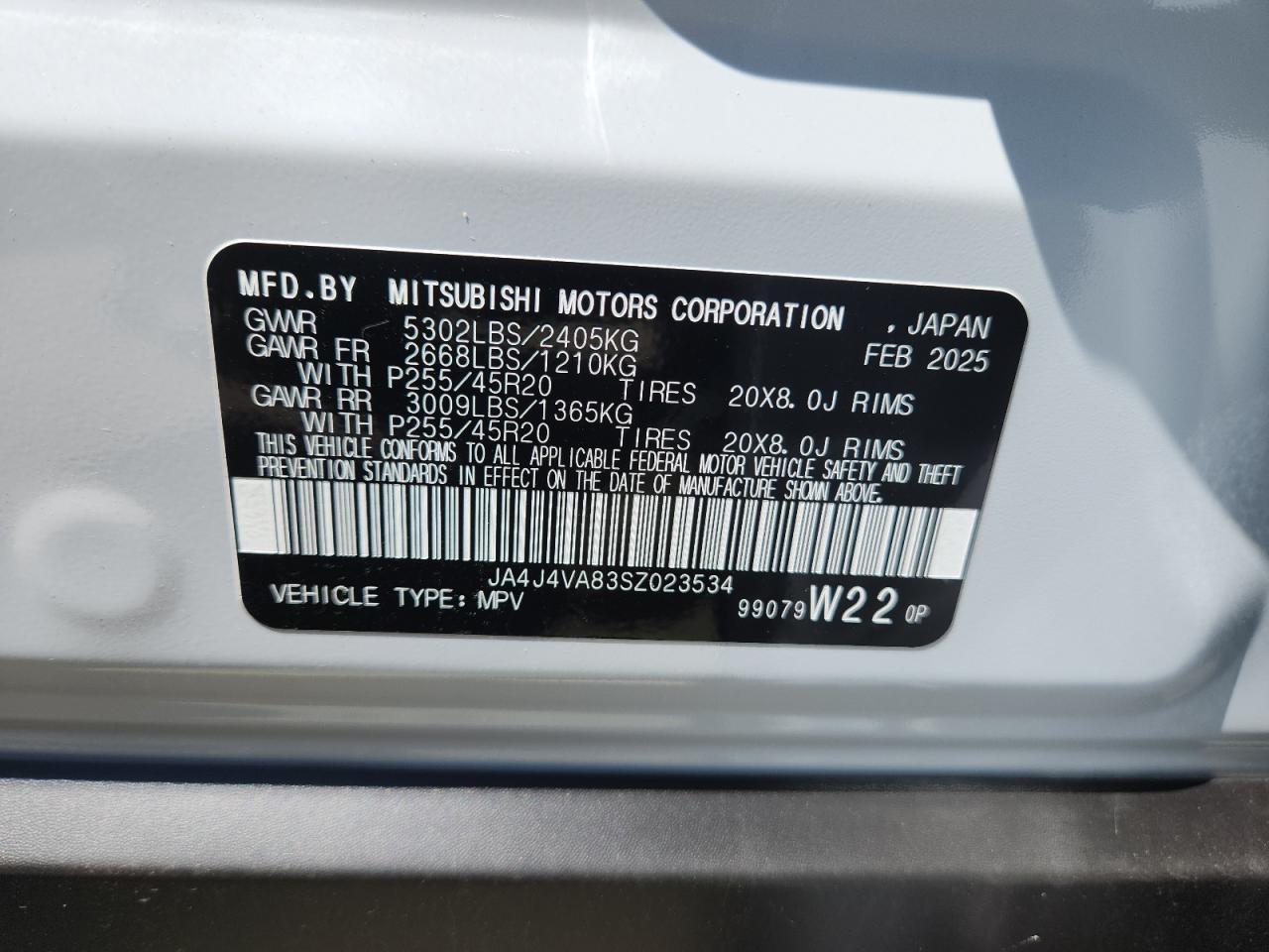 2025 MITSUBISHI outlander