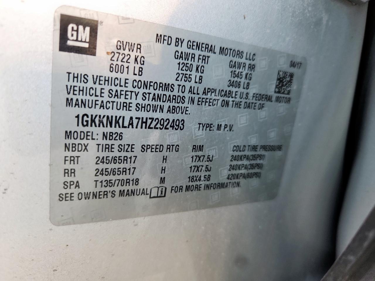 2017 GMC ACADIA