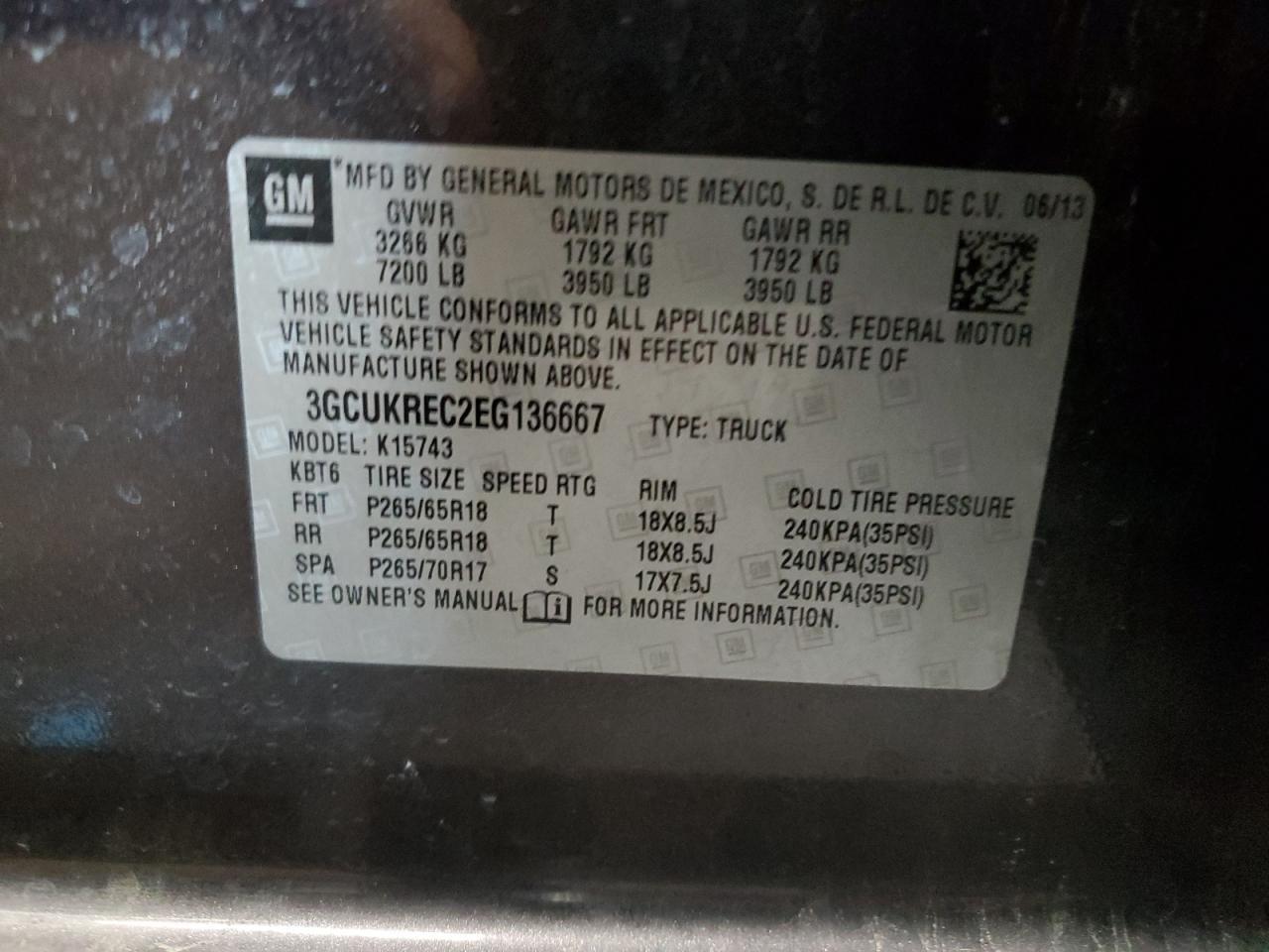2014 CHEVROLET Silverado