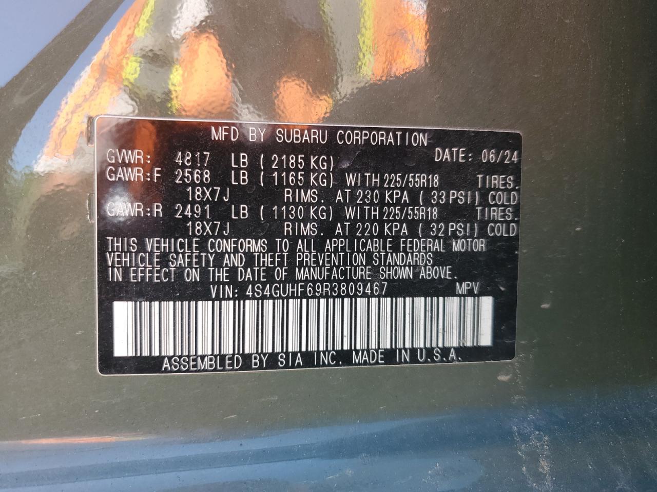 2024 SUBARU Crosstrek