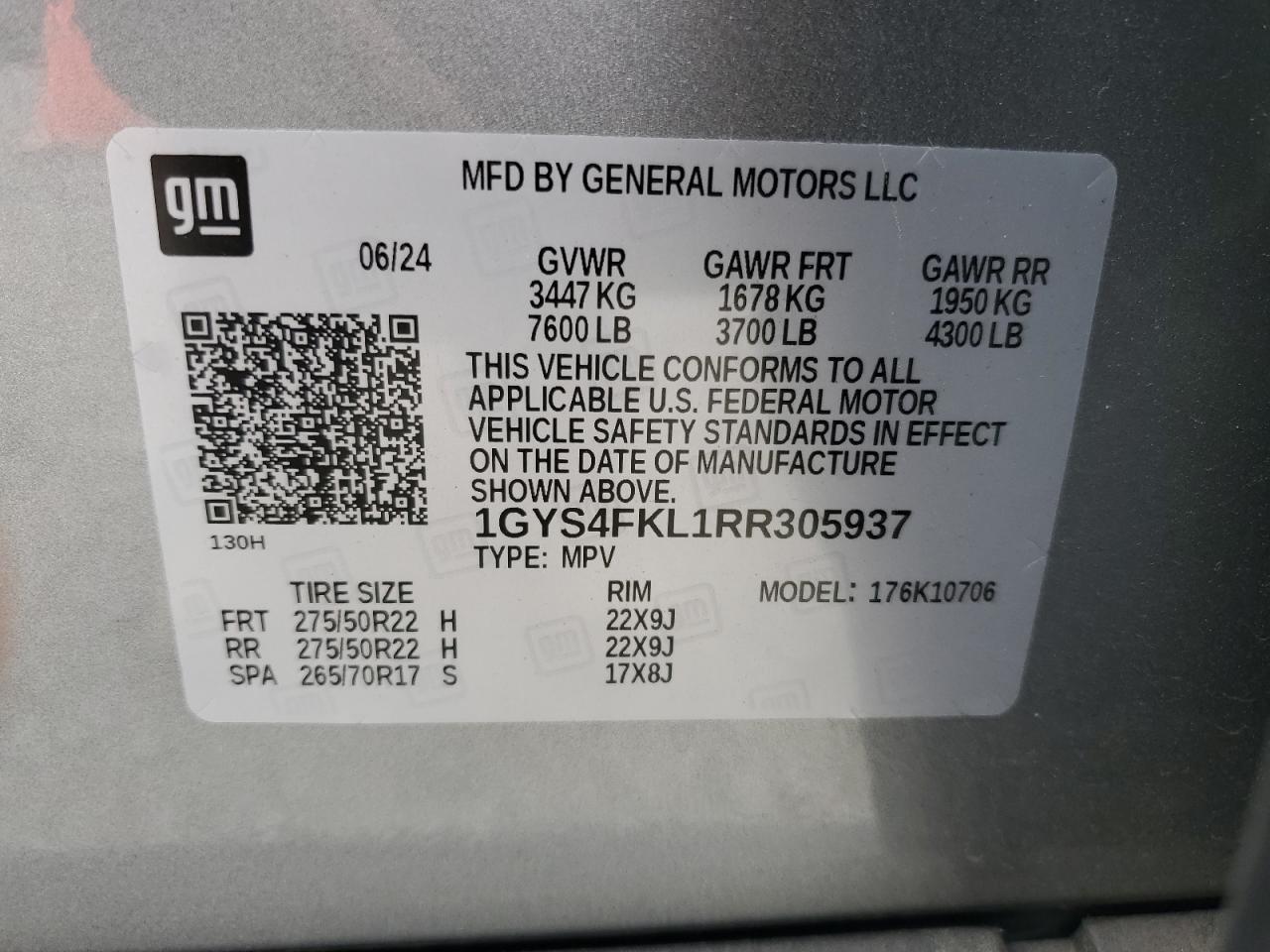 2024 CADILLAC ESCALADE