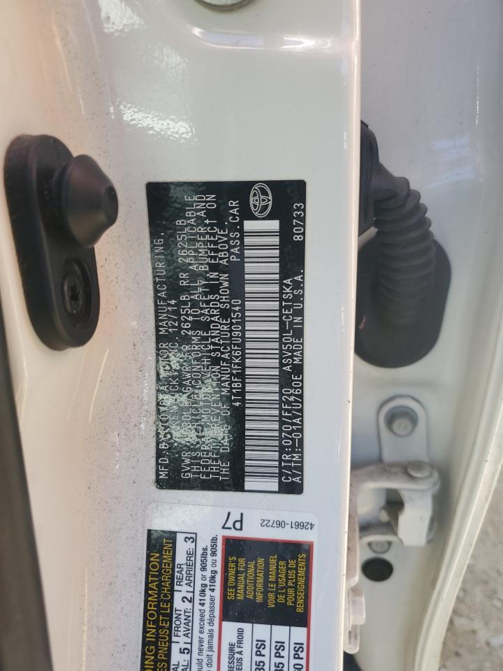 2015 TOYOTA CAMRY