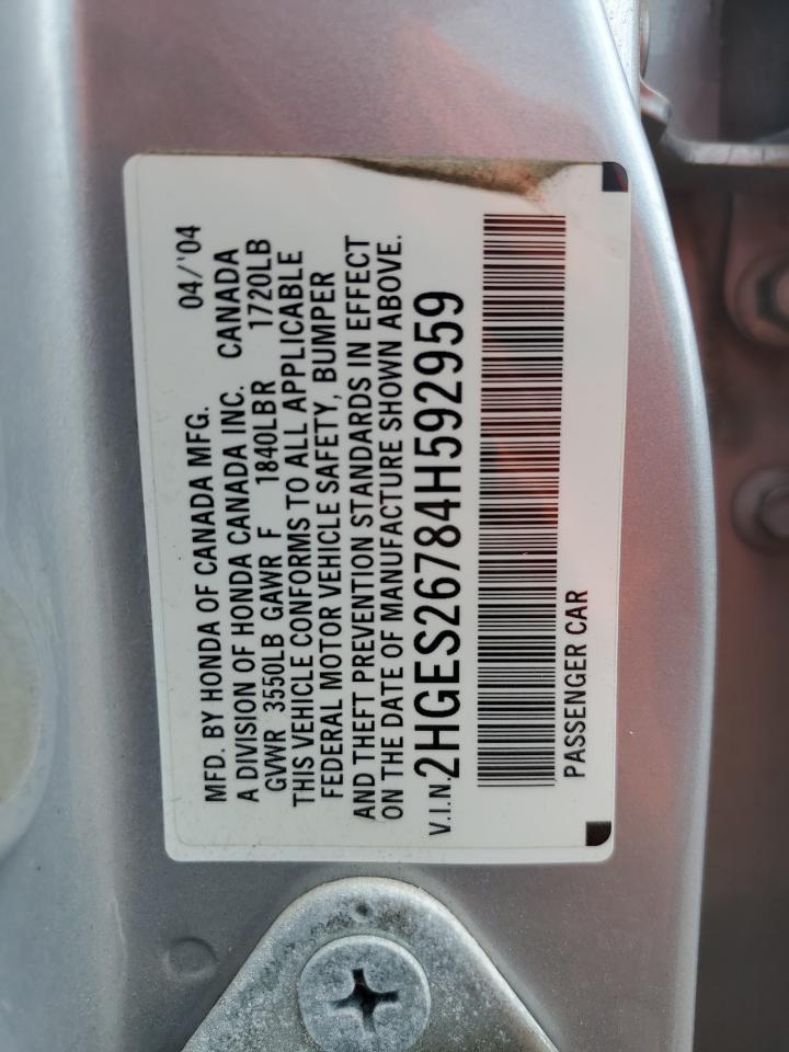 2004 HONDA CIVIC
