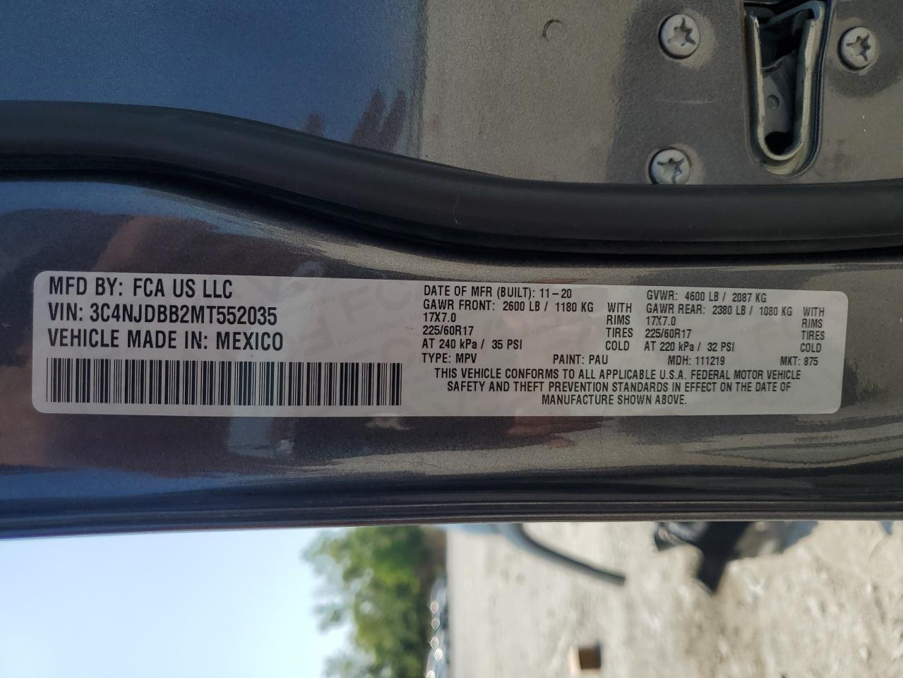 2021 JEEP Compass