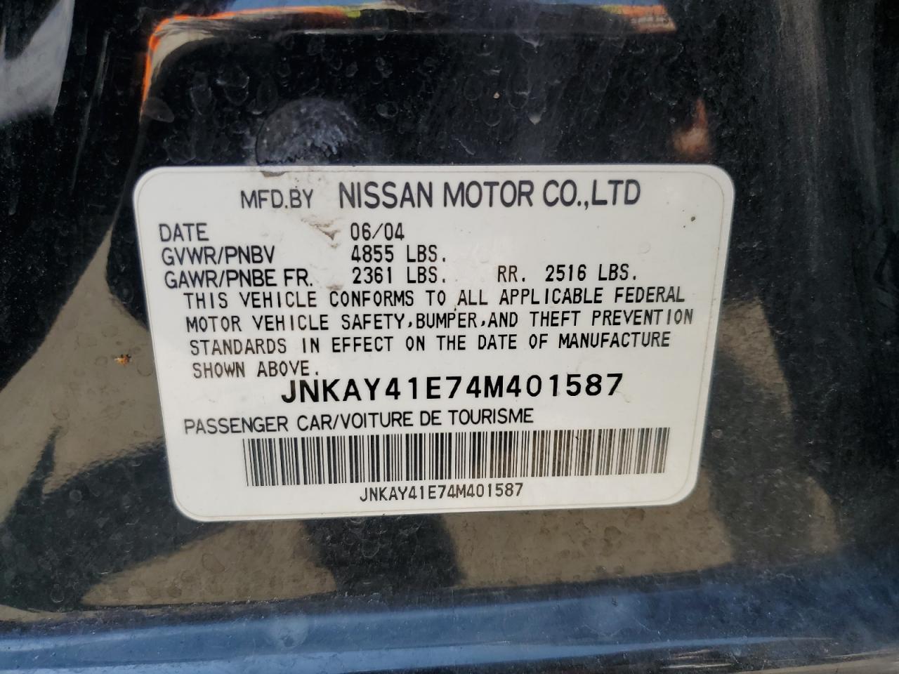 2004 INFINITI M45