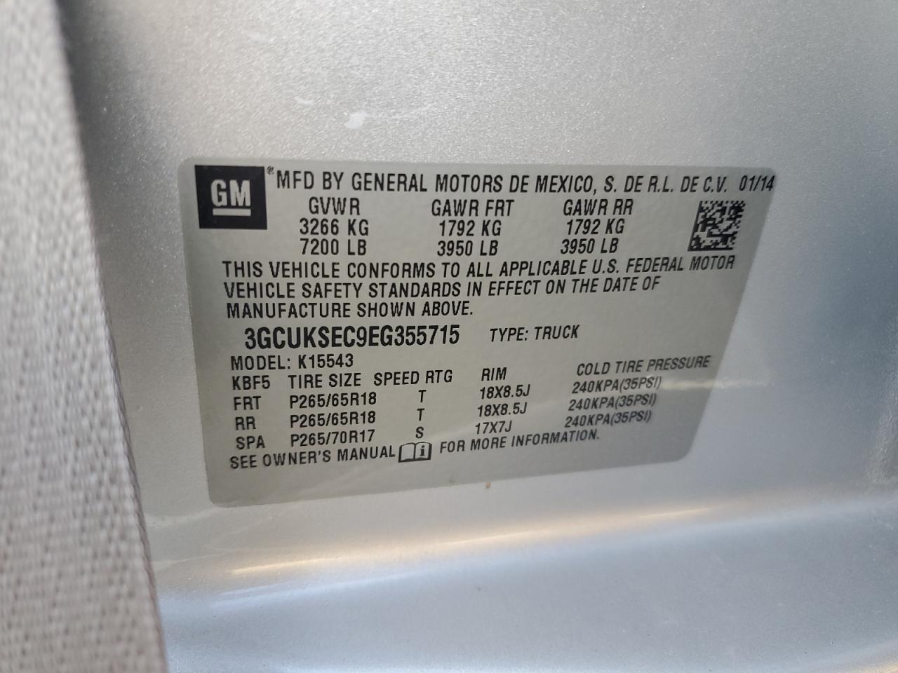 2014 CHEVROLET Silverado