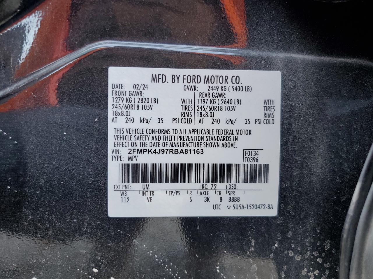 2024 FORD EDGE