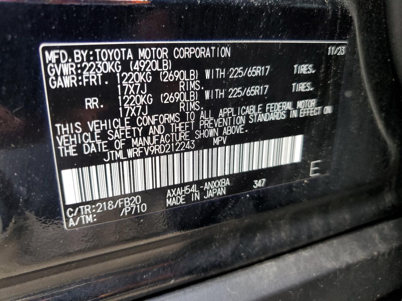 2024 TOYOTA RAV4