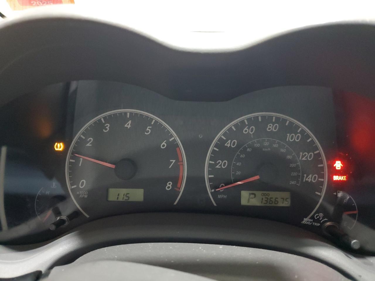 2009 TOYOTA COROLLA