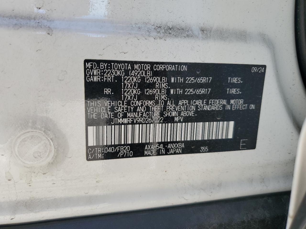 2024 TOYOTA RAV4