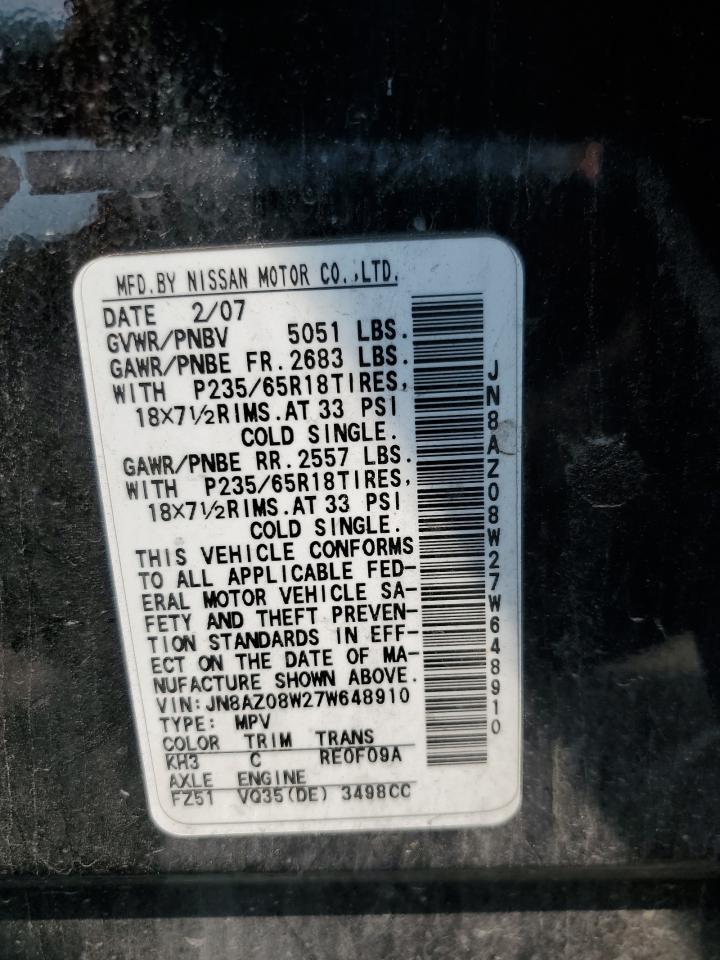 2007 NISSAN MURANO