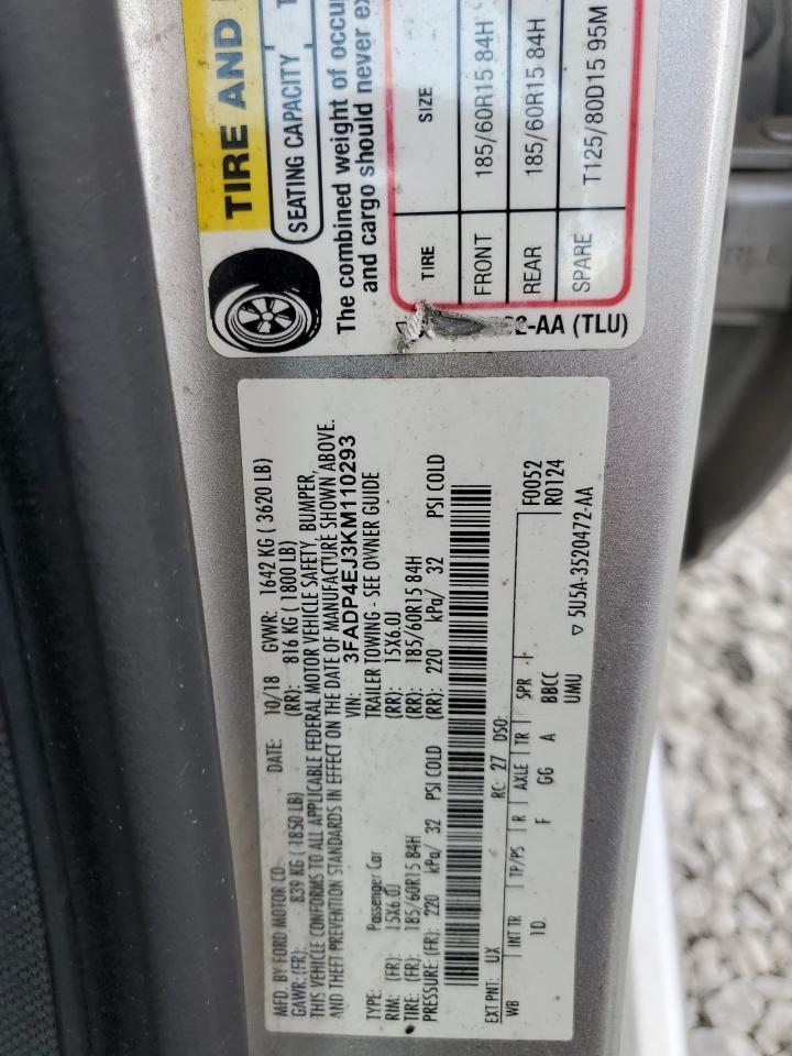 2019 FORD Fiesta
