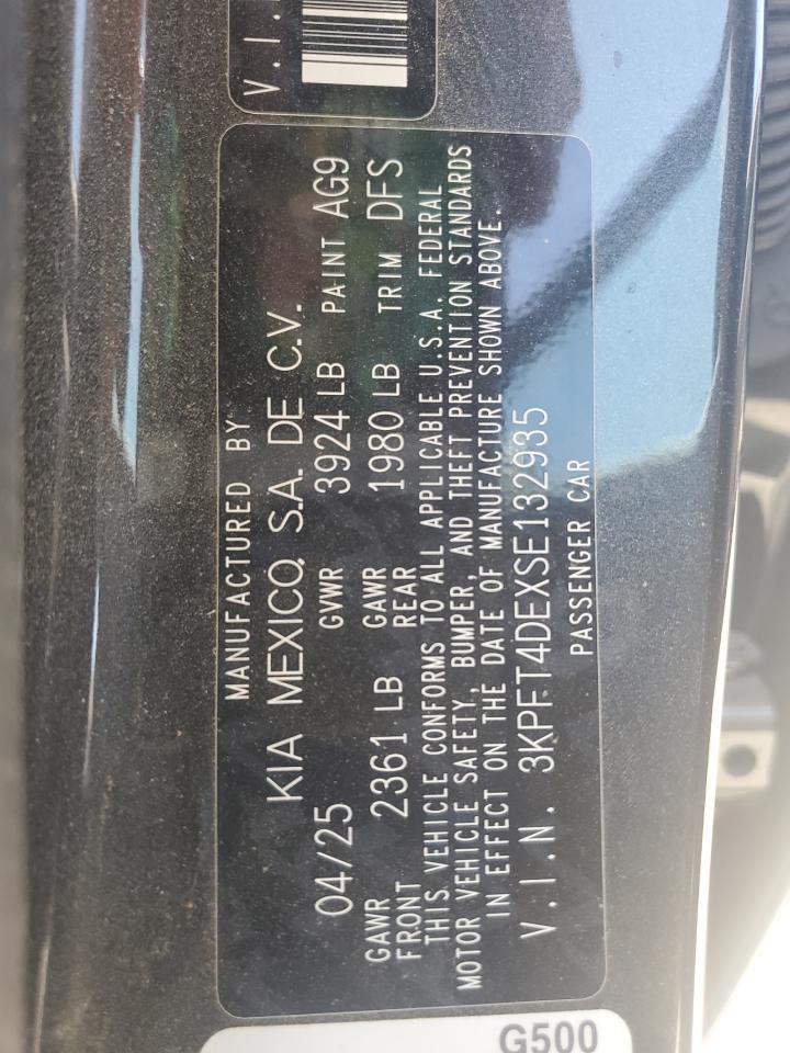 2025 KIA K4